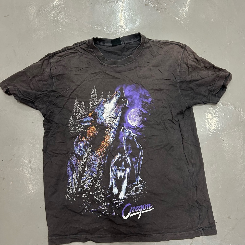 Black Wolf Graphic Tee